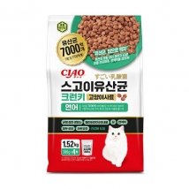 이나바 챠오(P-343K)-스고이 유산균 크런키사료 연어 1.52kg