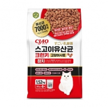 이나바 챠오-(P-341K)스고이 유산균 크런키사료 참치 1.52kg