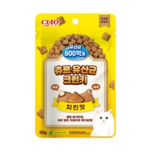 이나바 츄르 유산균 크런키 치킨 60g