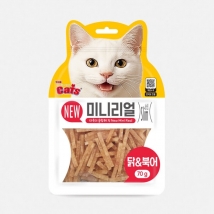 더캣츠 미니리얼 고양이 육포 (닭&북어)