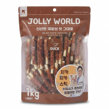 [상시행사] 졸리월드 오리 치카치카 스틱 1kg