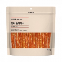 미진양품-연어 슬라이스 500g