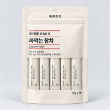 미진양품-짜먹는 닭가슴살(12g) 5p