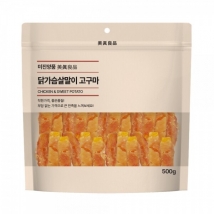 [특가행사] 미진양품-닭가슴살말이 고구마 500g